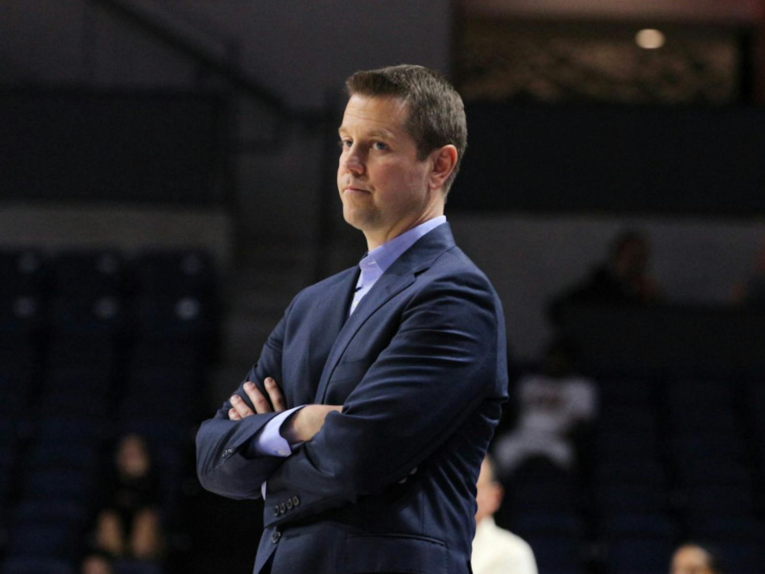 Coach Cameron Newbauer completed his first season with an 11-19 record. 