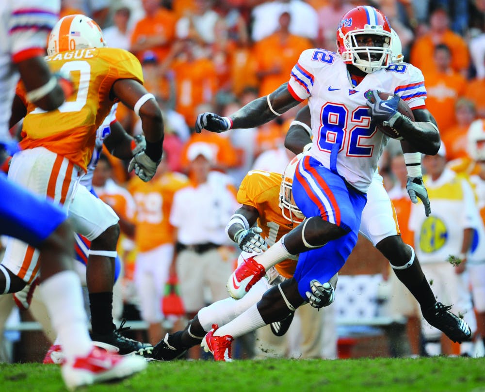 <p>Florida faces a tough schedule in Will Muschamp’s first year at
the helm, beginning with the Vols in Week 3. UF plays reigning
national champion Auburn in Jordan-Hare Stadium, while hosting
‘Bama and FSU.</p>