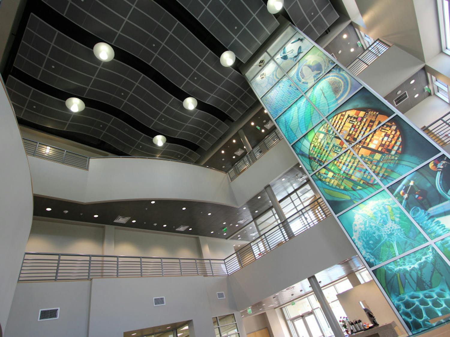 UF's Innovation Hub's lobby