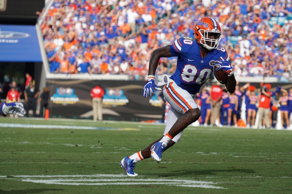<p>Florida tight end C'yontai Lewis overcame everything from his mother getting run over by two trucks to his father being sentenced to life in prison to him being ruled ineligible to play high school football.</p>