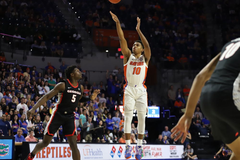 Noah Locke scored 15 points in a losing effort Wednesday evening