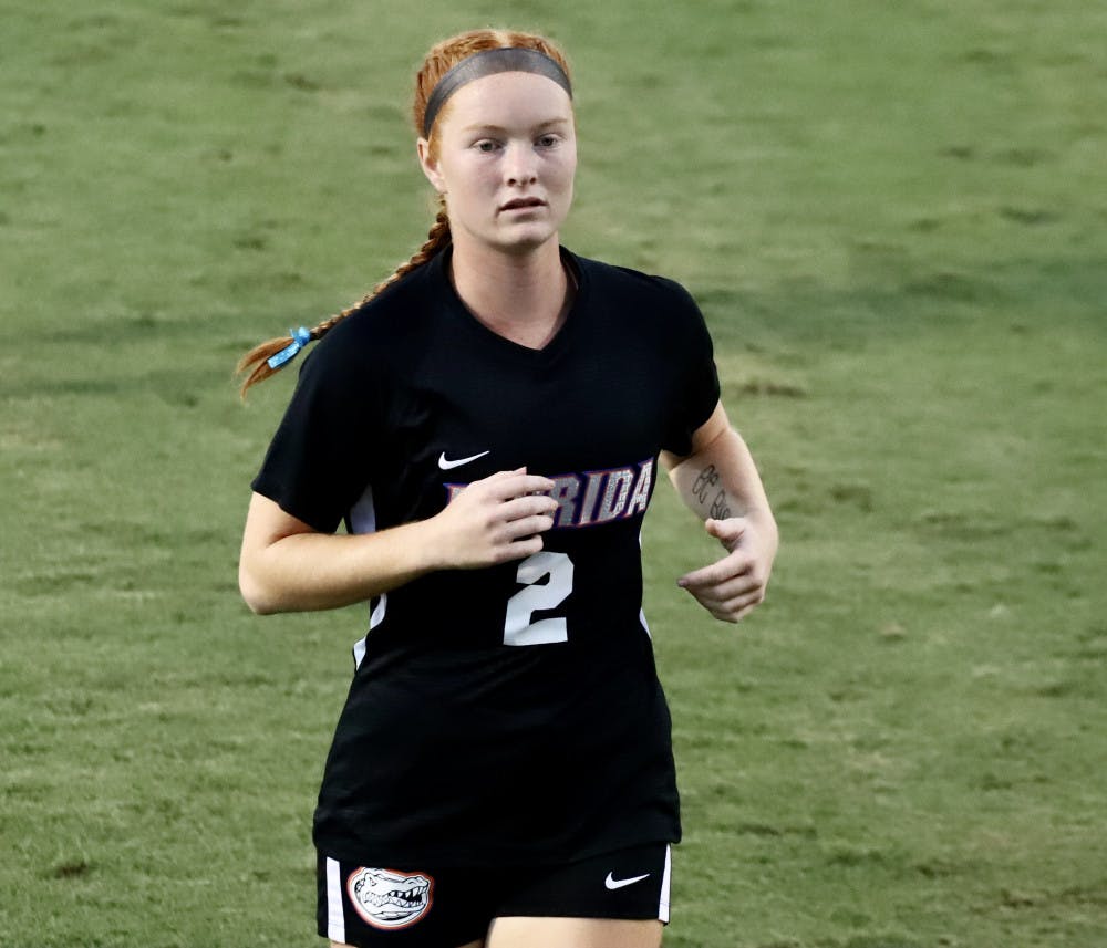 Cassidy Lindley at the Gators' game versus Tennessee earlier this season. Florida snapped its six-game losing streak Friday night with a redeeming win over Kentucky in the first game of the 2020 SEC Tournament.