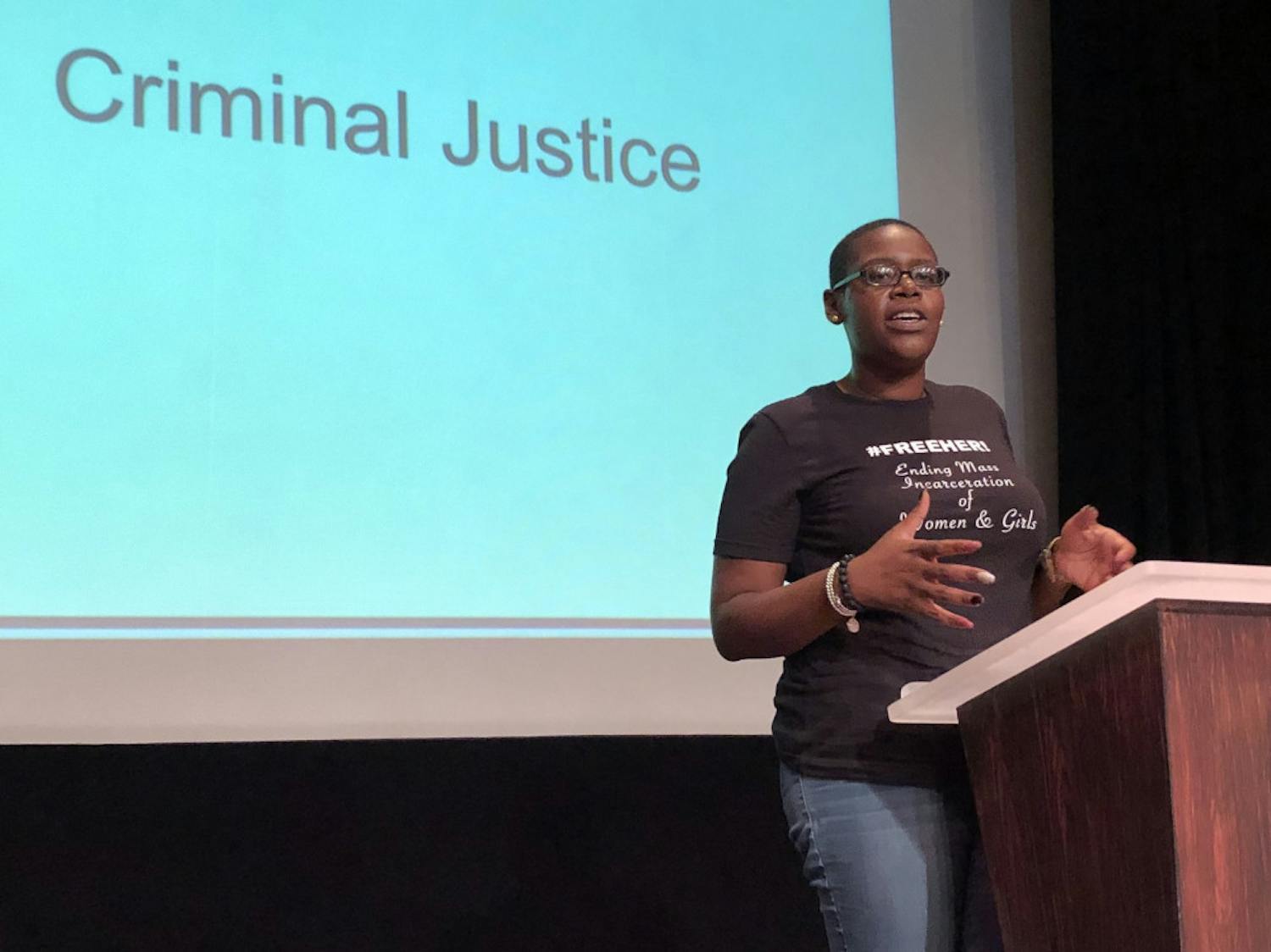 Jhody Polk shares her story of incarceration 