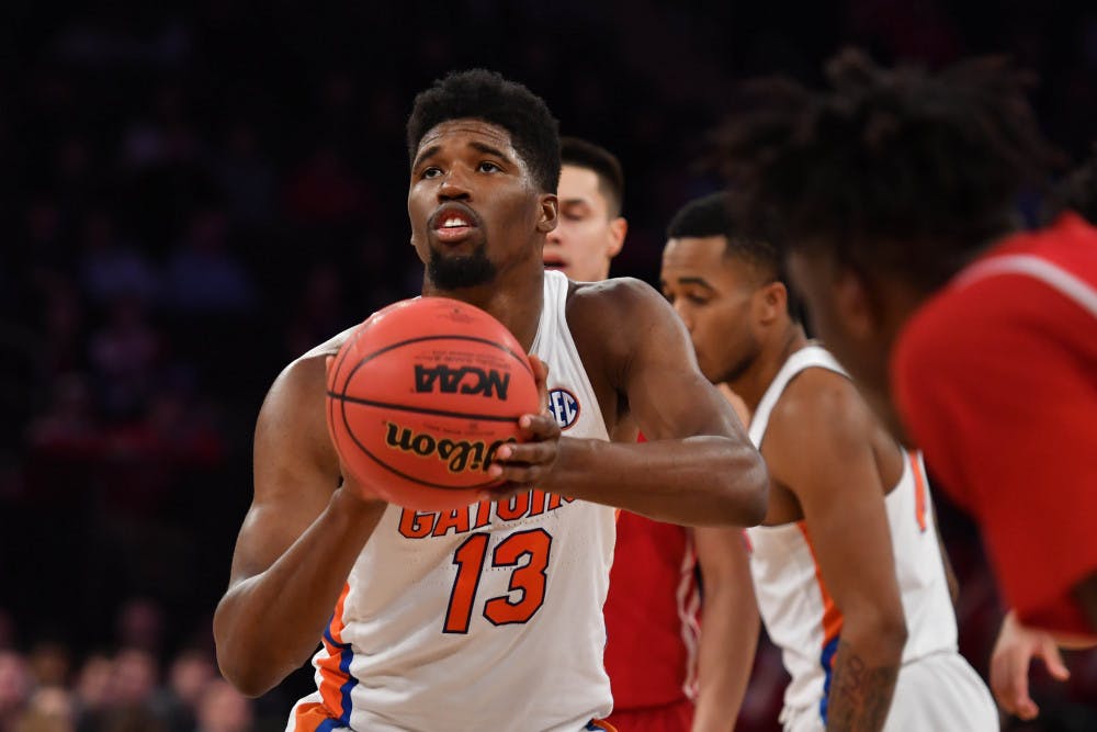 <p>With John Egbunu and Gorjok Gak recovering from injury, Kevarrius Hayes is ready to lead Florida basketball's "thin" front court.</p>