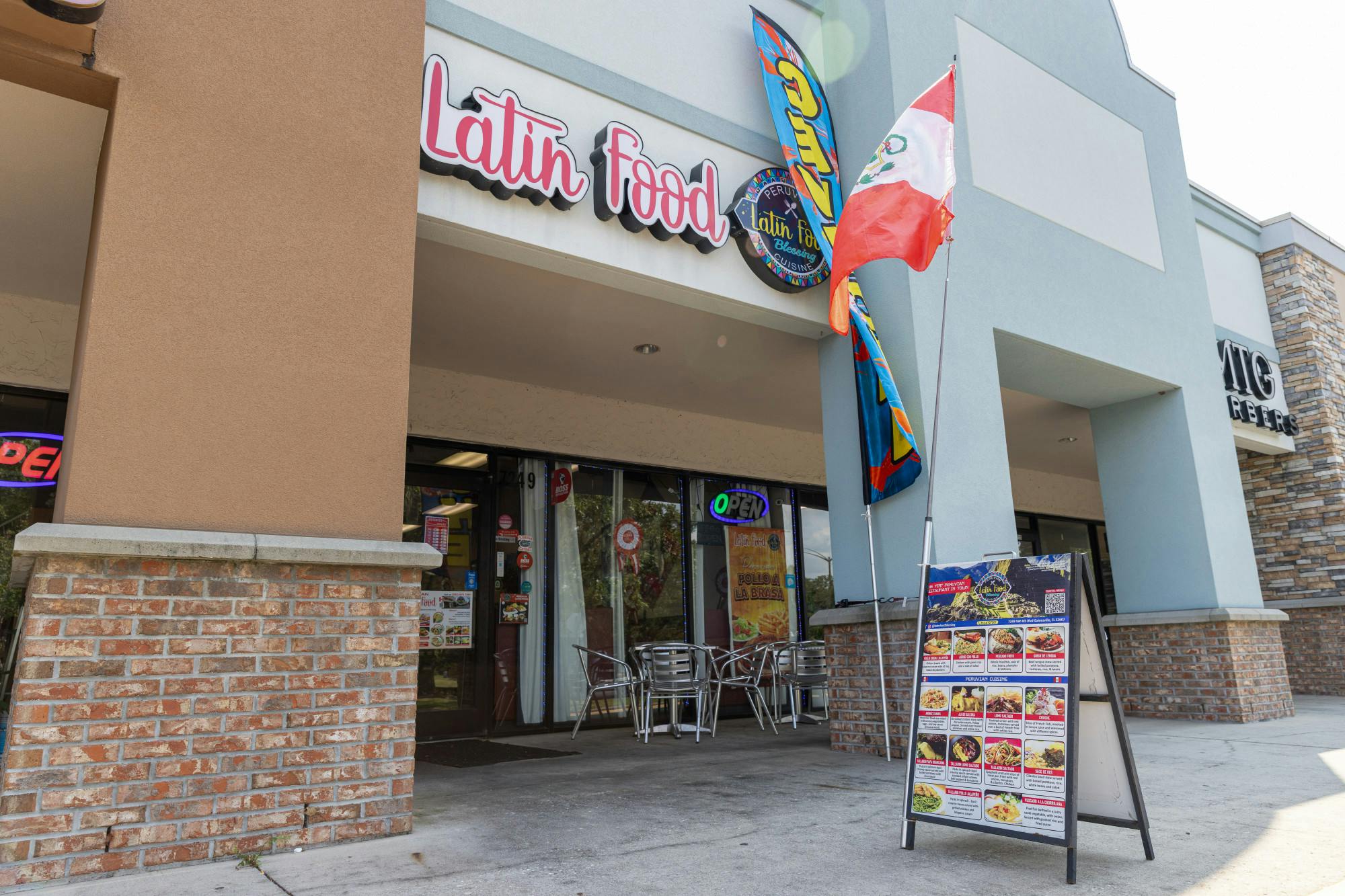 Peruvian Food Blessing is seen on Wednesday, Aug. 22, 2025.