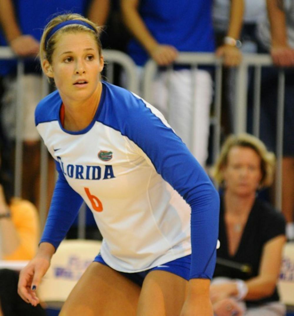 <p>Florida senior Kristy Jaeckel is on a tear the last 13 games with 188 kills, 98 digs and a .327 hitting percentage.</p>