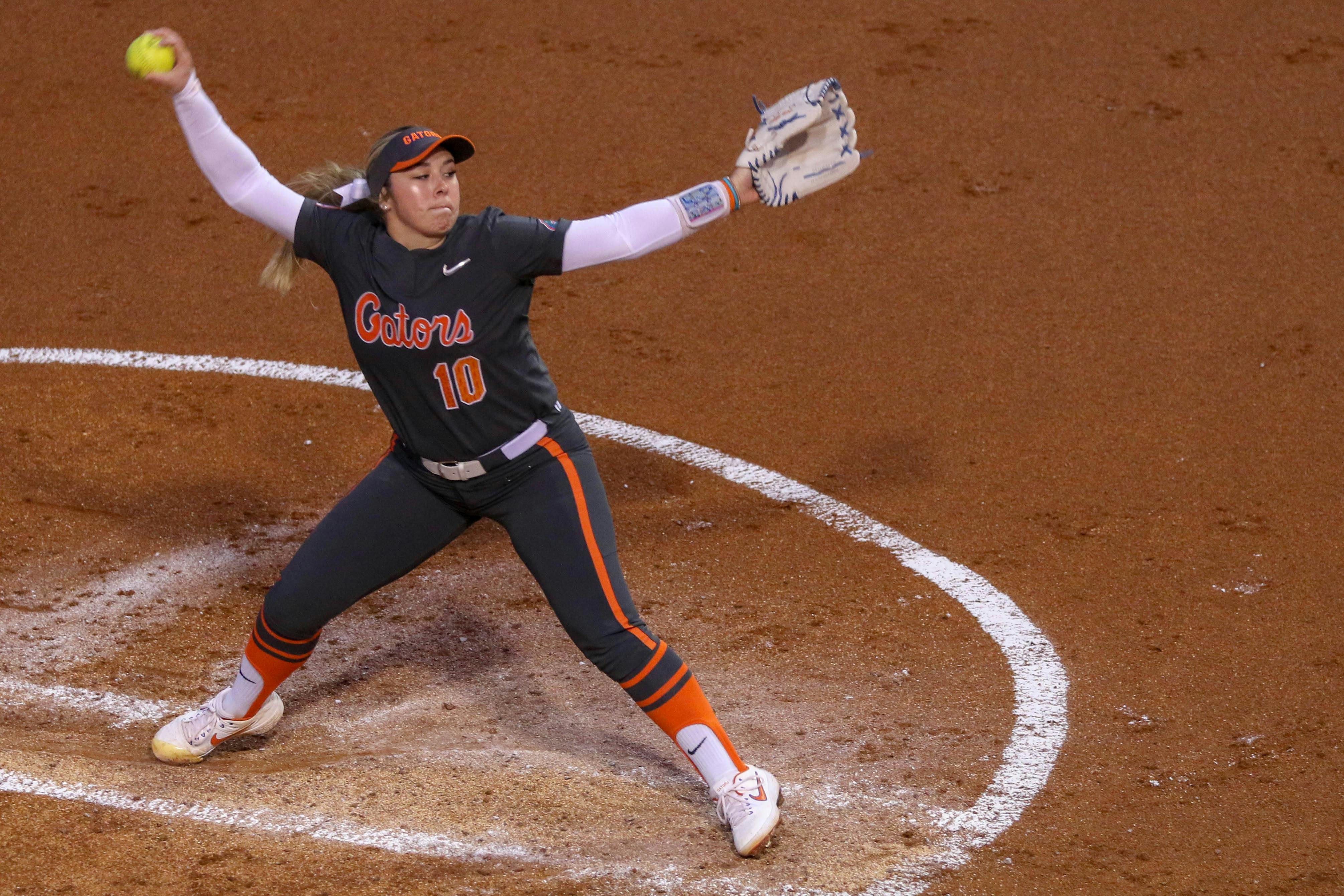 Natalie Lugo tallied 22 strikeouts over the weekend.