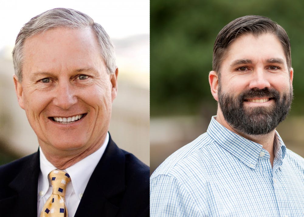 Clemons, left, and Haeseler, right