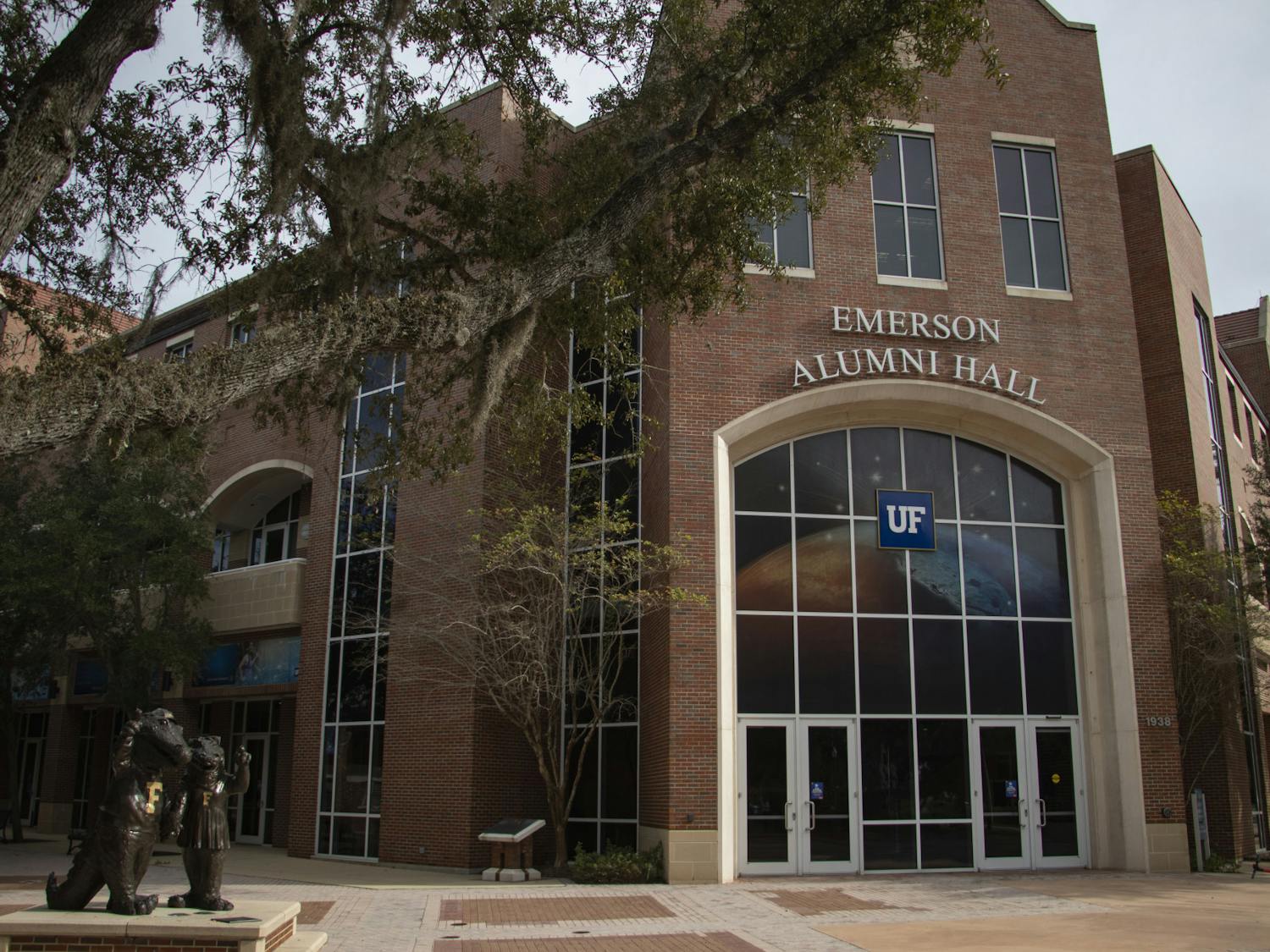 Emerson Alumni Hall is seen on Wednesday, Nov. 10, 2021.