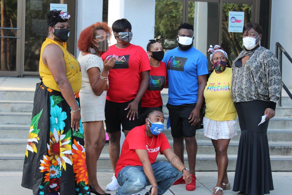 <p>At the end of the vigil, a proclamation from Mayor Lauren Poe was read which named July 20, 2020 as the Black Lives Matter Trans Inclusive Movement Day in the CIty of Gainesville.</p>