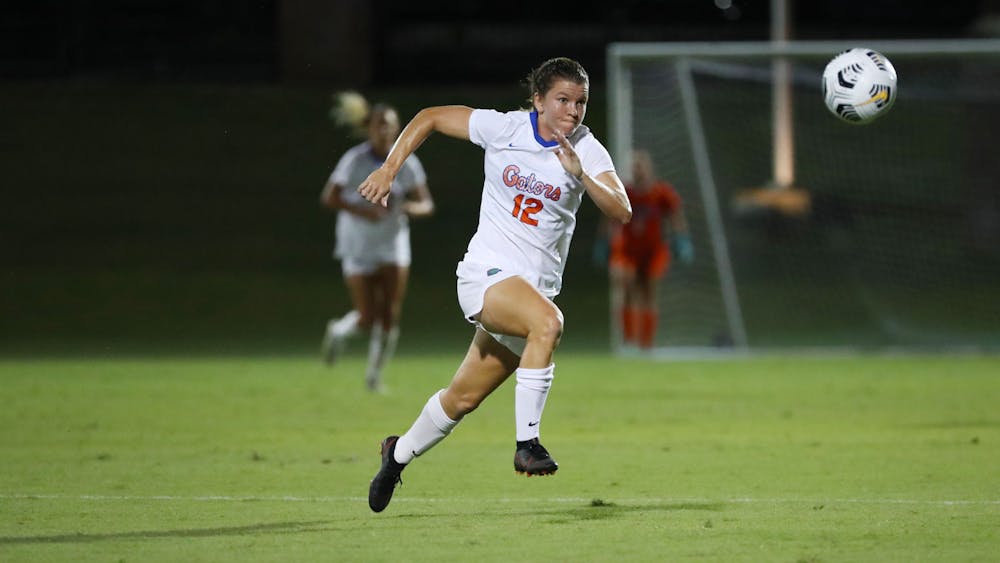 Florida sophomore Maddy Rhodes photographed during a game against Kentucky on Sept. 23.