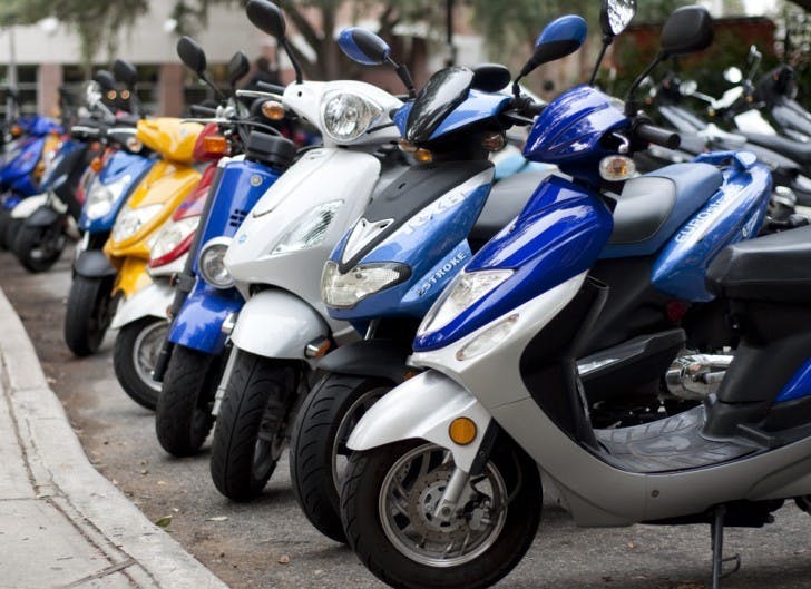 Scooter decal prices increased from $96 a year and $48 a semester to $144 a year and $72 a semester in August.