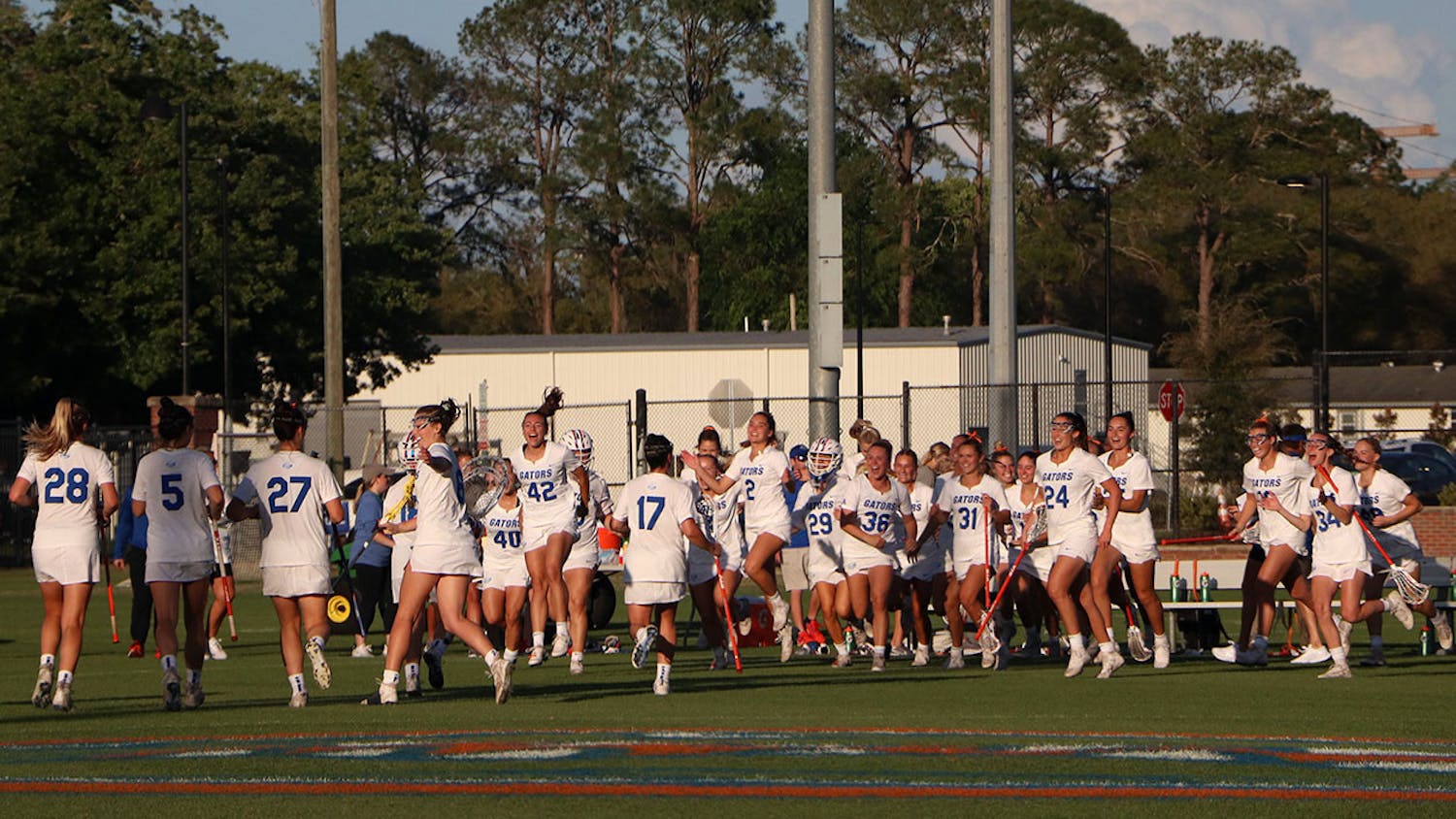 Florida lacrosse overcame a first-quarter deficit to take down the Vanderbilt Commodores 16-8 Saturday afternoon.