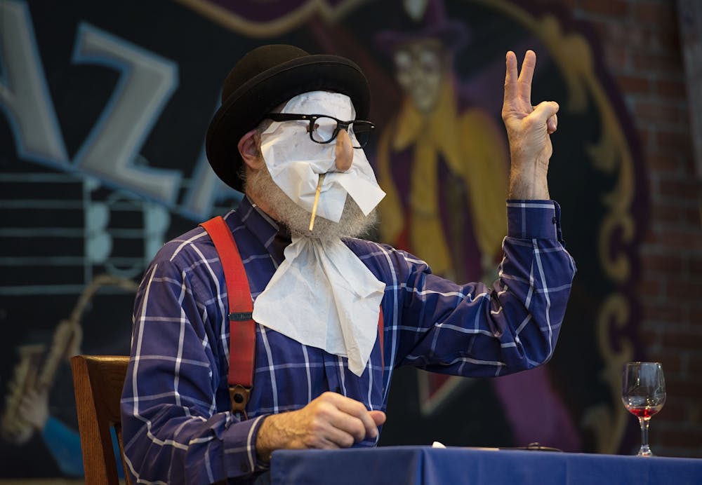 <p class="p1">Clown and film star Avner Eisenberg, whose stage name is Avner the Eccentric, will be returning to perform at this year’s Jest Fest on Sunday.</p>
