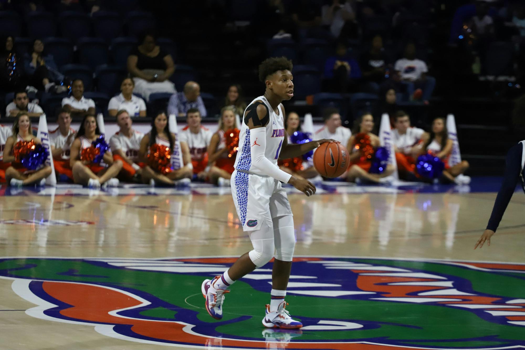 Florida guard Kiara Smith scored 19 points in 35 minutes of the Gators' win over Cincinnati Saturday.
