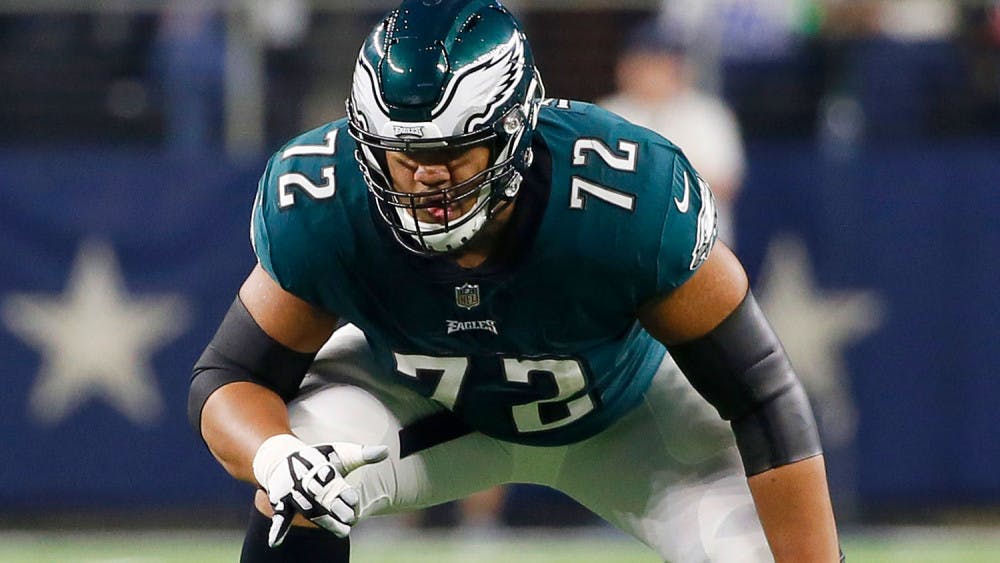 Eagles starting left tackle Halapoulivaati Vaitai has one of the most unique names of the players competing in Super Bowl LII.
