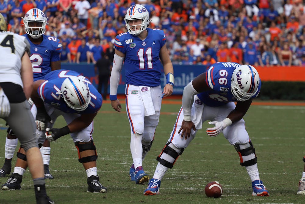 <p>Florida's offense managed only 14 first-half points despite the dominating defensive performance.</p>