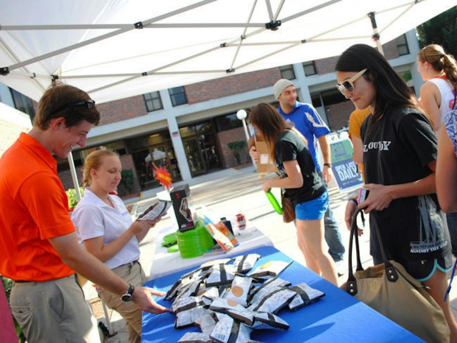 The P.O.D. Market at Beaty Towers welcomed students for games, prizes and sampling for its grand opening Thursday afternoon.