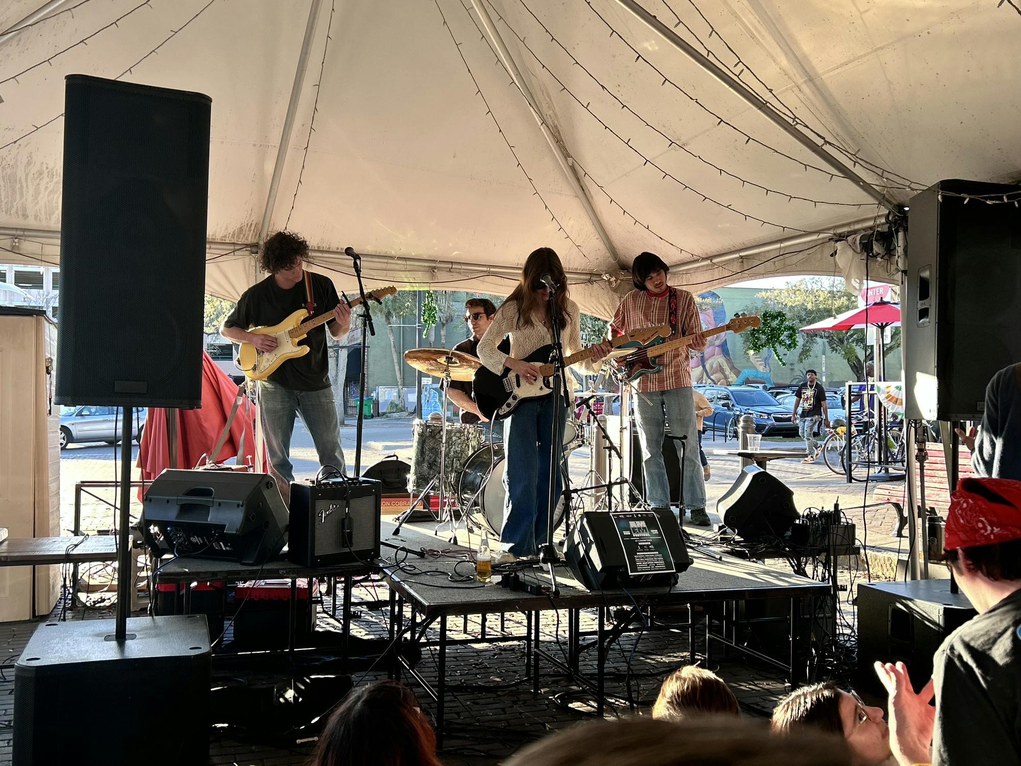 The Nancys performs at the AM/FM Festival on Sunday, March 2, 2025. 