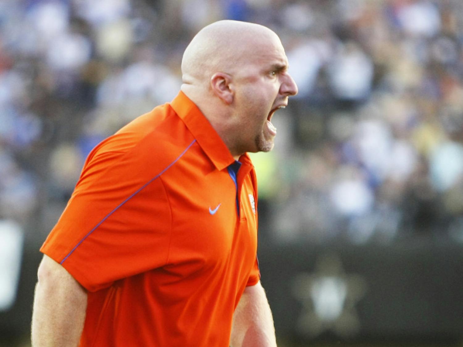 Strength coach Jeff Dillman brings a fiery attitude to the Gators football team. Florida has transformed from the "soft" team Gators coach Will Muschamp described at the end of last season to a team with three second-half comebacks this year.