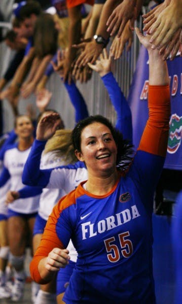 Redshirt freshman Taylor Unroe went through a rough patch in her life after the death of her sister, Ashlee, in 2007. Now a libero for the Gators, Unroe still uses the memory of Ashlee as motivation to pursue her goals.