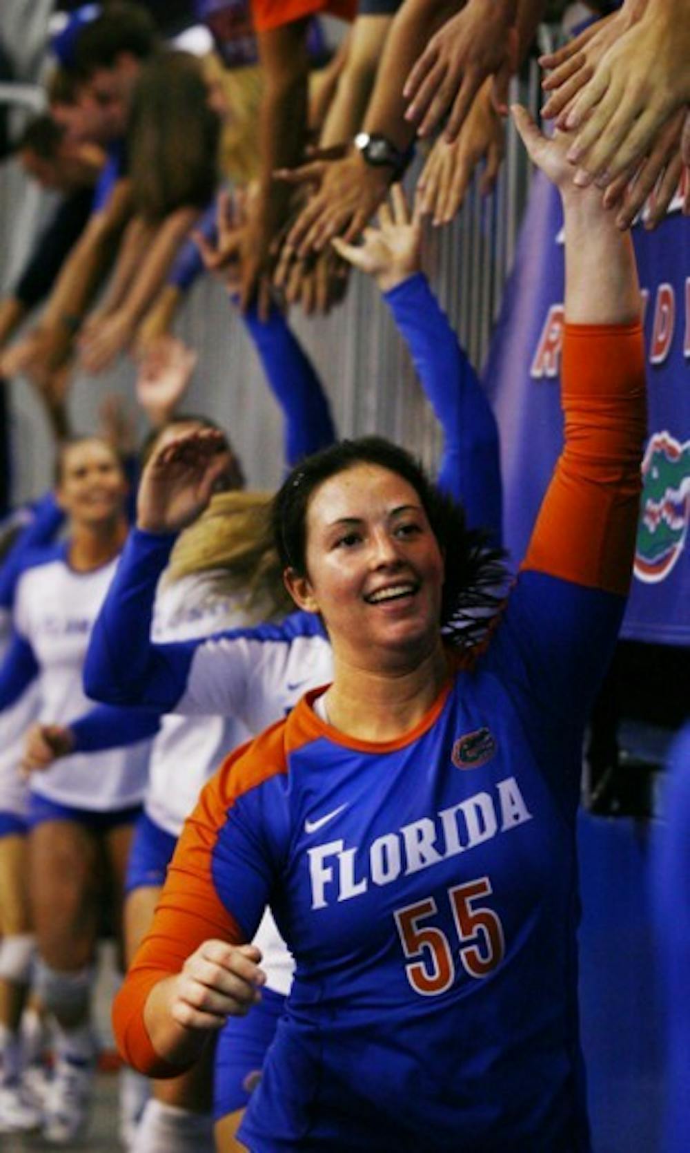 <p>Redshirt freshman Taylor Unroe went through a rough patch in her life after the death of her sister, Ashlee, in 2007. Now a libero for the Gators, Unroe still uses the memory of Ashlee as motivation to pursue her goals.</p>