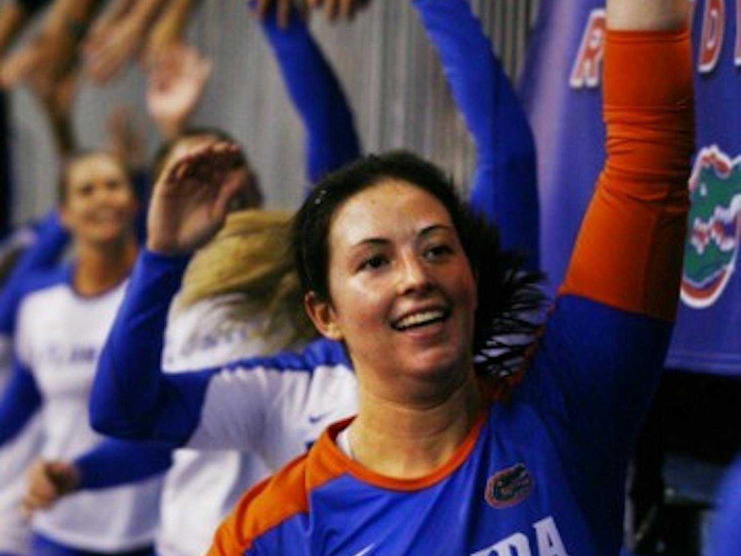 Redshirt freshman Taylor Unroe went through a rough patch in her life after the death of her sister, Ashlee, in 2007. Now a libero for the Gators, Unroe still uses the memory of Ashlee as motivation to pursue her goals.