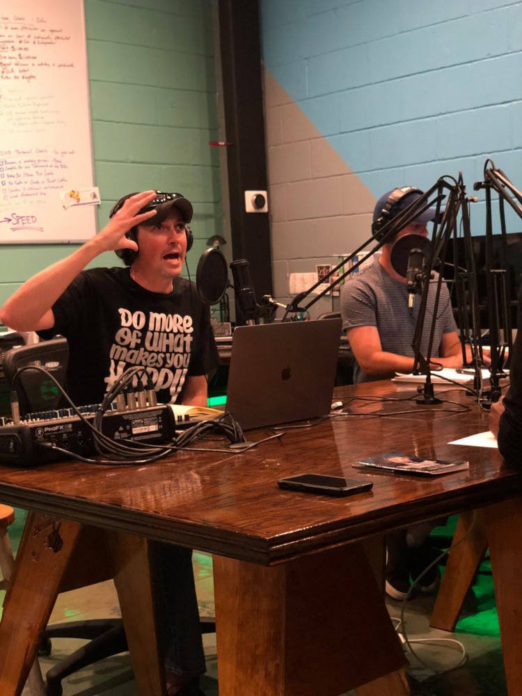 Founder and one of the "WHOA GNV" podcast hosts, Collin Austin, said working on the podcast is one of his favorite parts of the week.