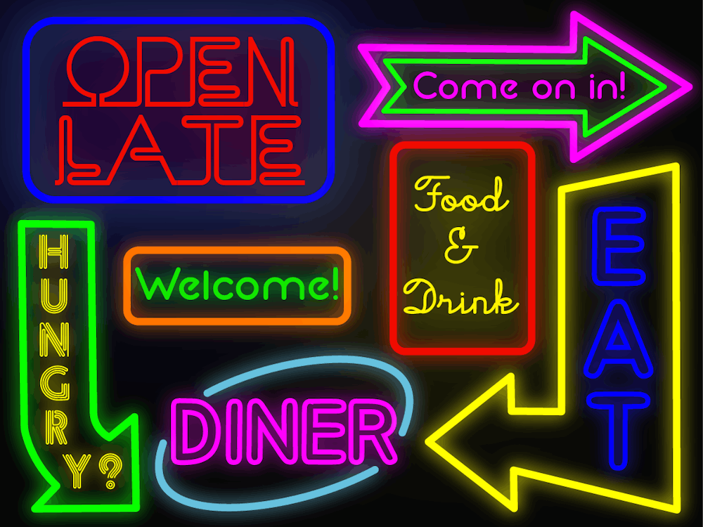 Gainesville has many late-night eat options, offering a variety of food options for students up at all hours of the night.