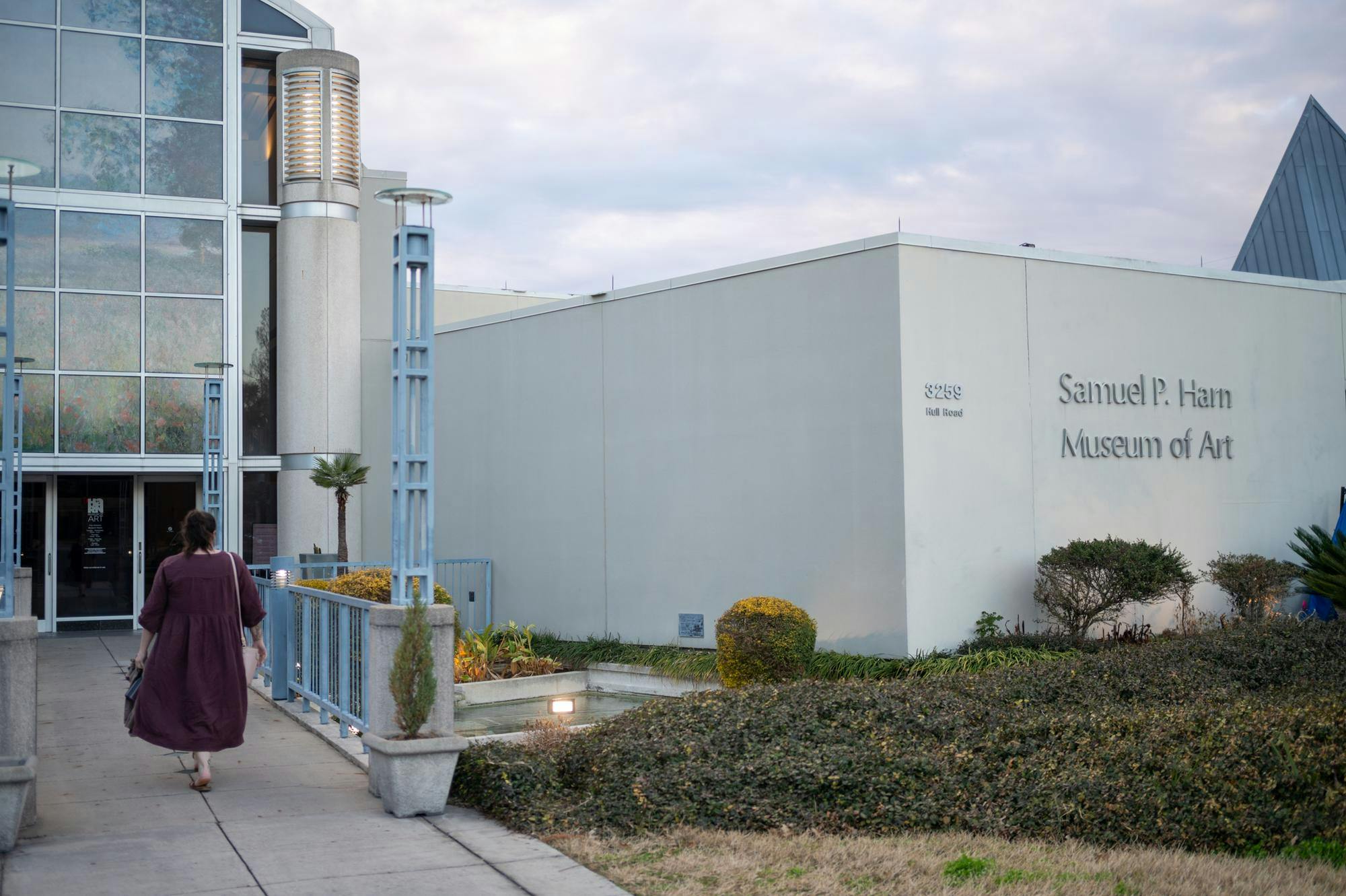 The Harn Museum of Art sits at 259 Hull Rd, Wednesday, Feb. 4, 2026, in Gainesville, Fla.