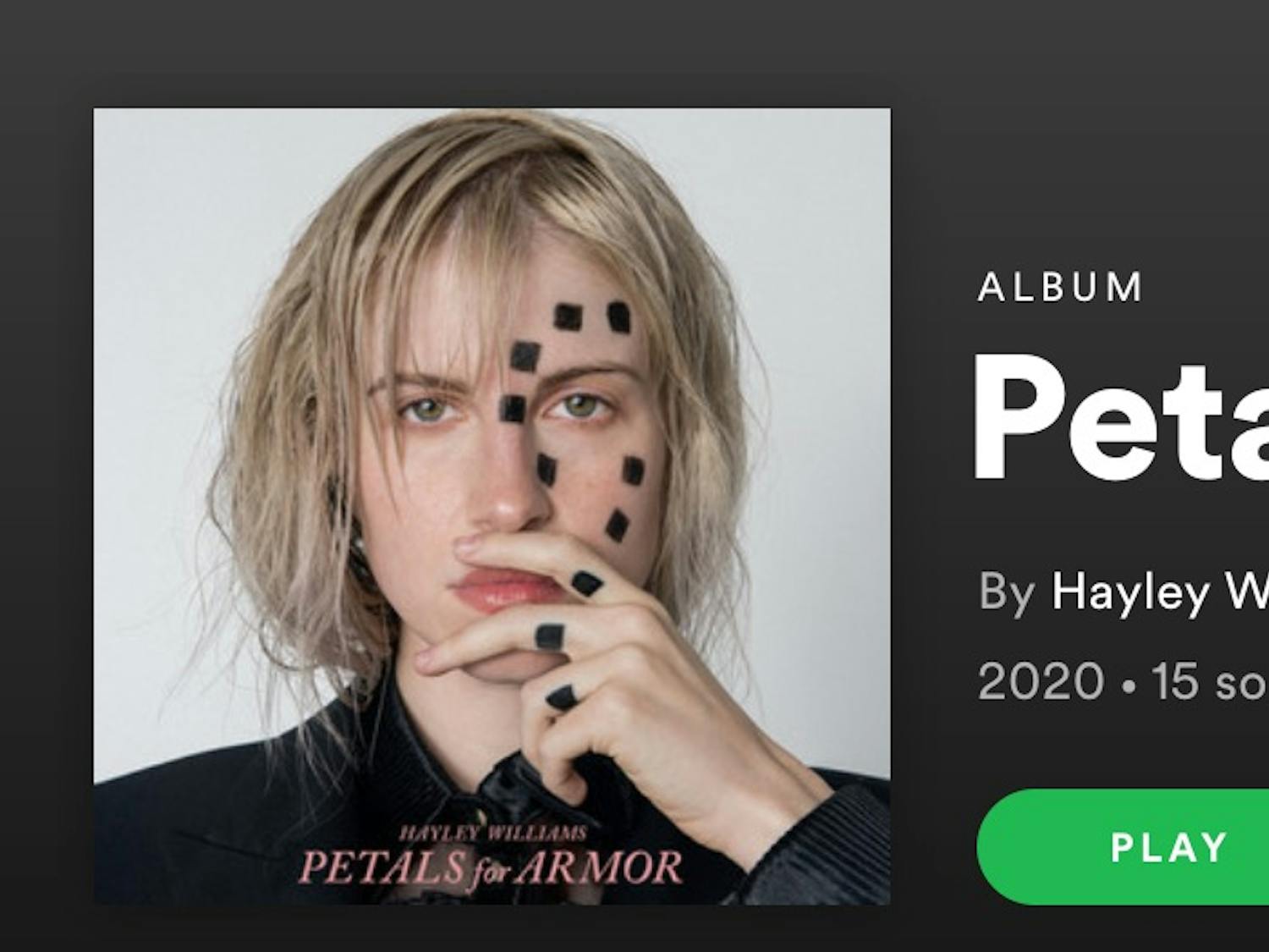 On “Petals for Armor,” songs like “Over Yet” and “Pure Love” evoke the ’80s synth-fueled shades of Paramore’s 2017 album “After Laughter.”