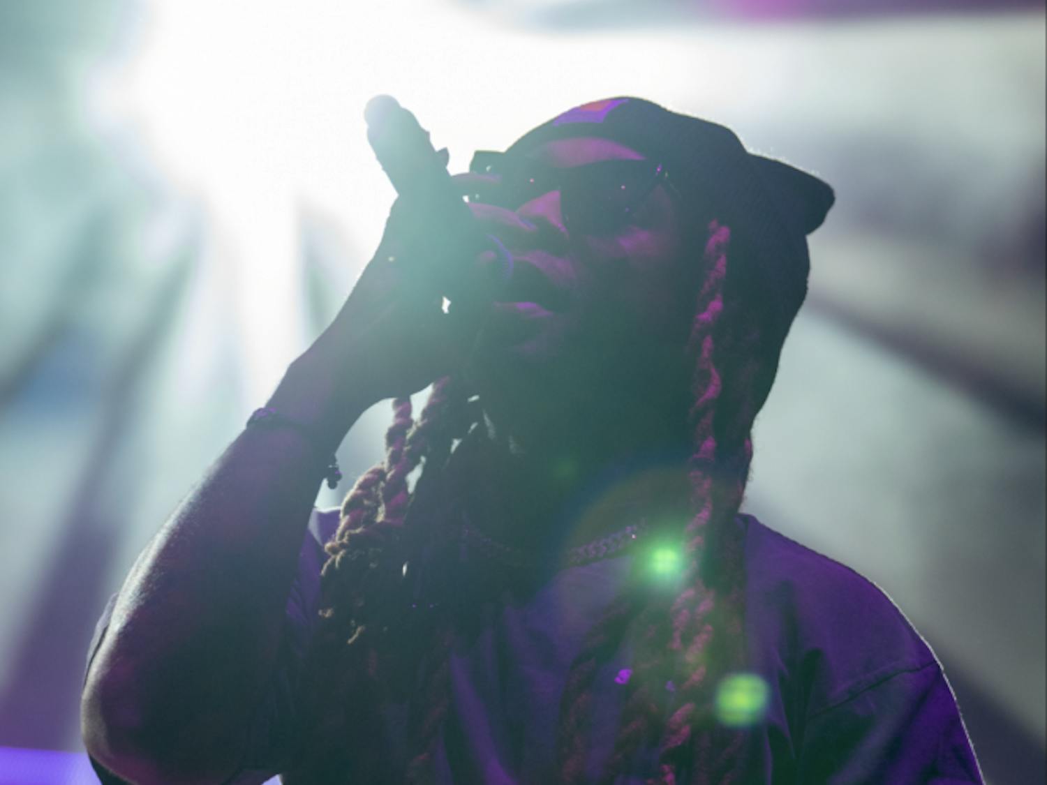 Los Angeles-based rapper Ty Dolla $ign, an artist in Wiz Khalifa's label Taylor Gang Entertainment, puts on a show for students at Gator Growl 2018. The concert, which was held on Flavet Field, capped off UF homecoming celebrations and also featured alternative rock band Walk The Moon. Read the story here.