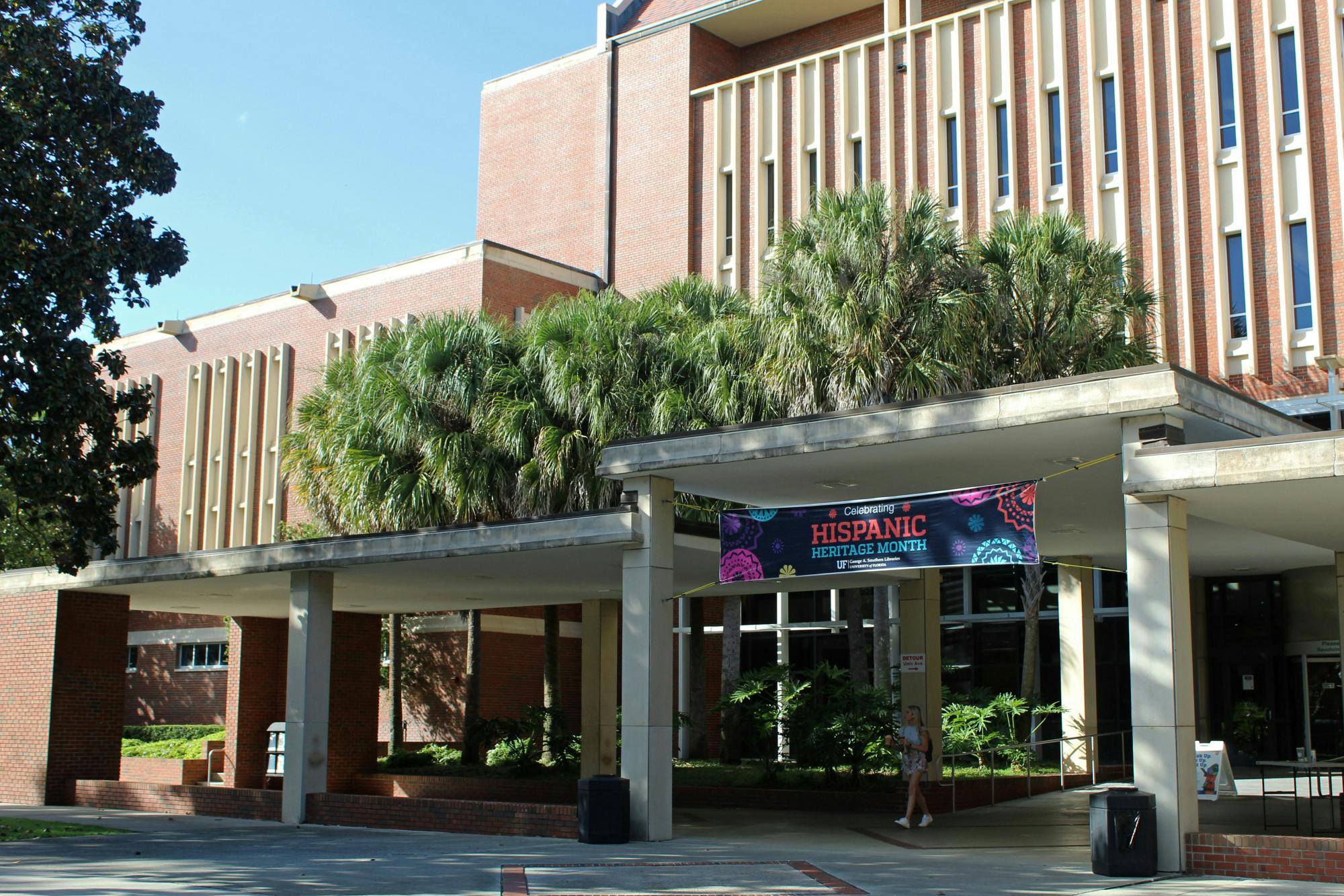 Library West is seen on Thursday, Oct. 14, 2021. 