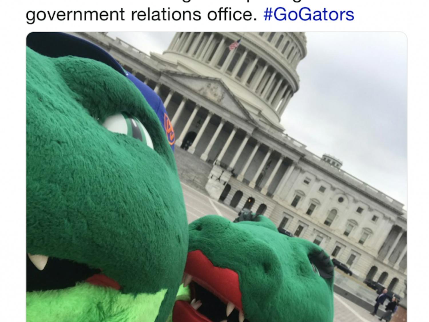 UF officials celebrated the grand opening of the university's Office of Federal Relations in Washington, D.C.