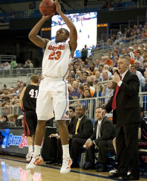 In his first action for Florida, freshman guard Brad Beal scored 20 points on 72 percent shooting before fouling out of UF’s 114-57 win against Catholic.