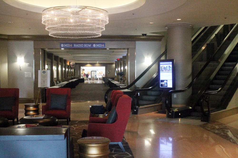 The Hyatt Regency Birmingham hotel sits empty for now, but come Monday, it will be the site for the 2014 Southeastern Conference Media Days.