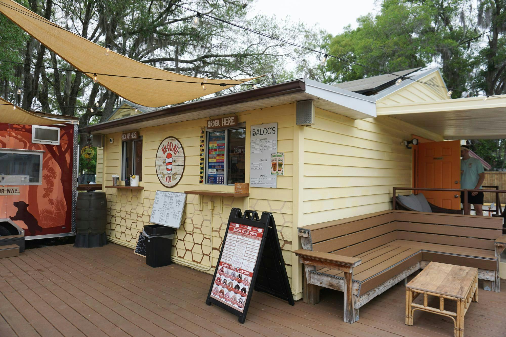 BZ Gelati sits at 1130 NW 23rd Ave, Saturday, March 28, 2026, in Gainesville, Fla.