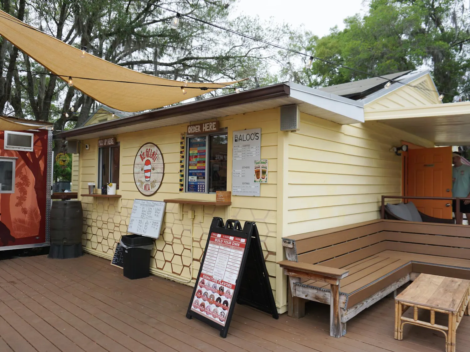 BZ Gelati sits at 1130 NW 23rd Ave, Saturday, March 28, 2026, in Gainesville, Fla.