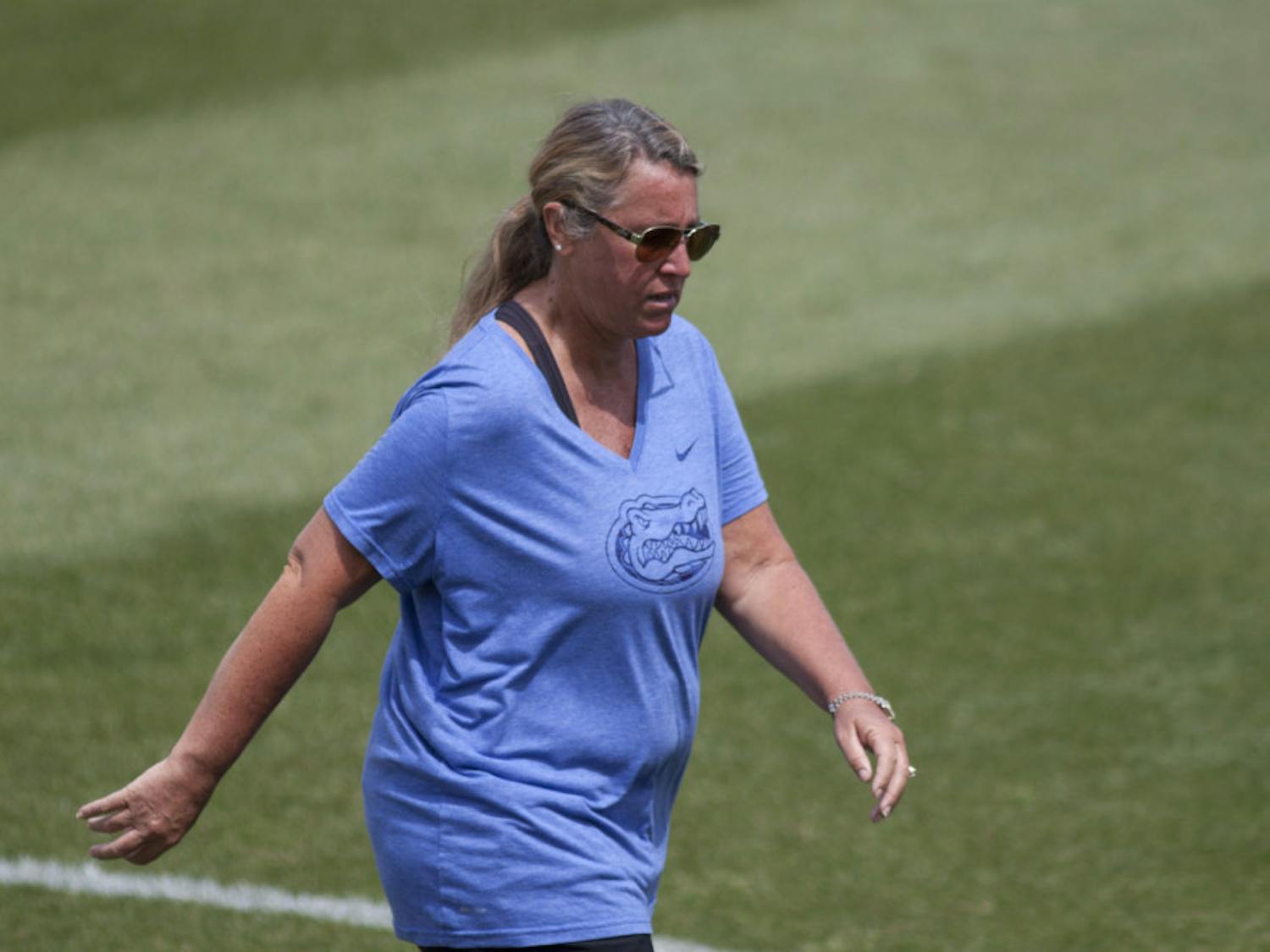 Florida lacrosse coach Amanda O'Leary recorded her 300th career victory on Saturday in UF's 16-11 win over Georgetown.