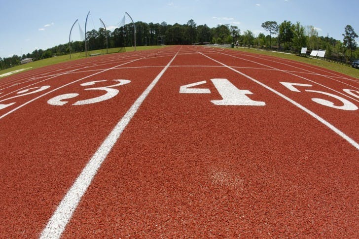 A new track at Fred Cone Park, located at 2841 E University Ave., gives students a free place to run.