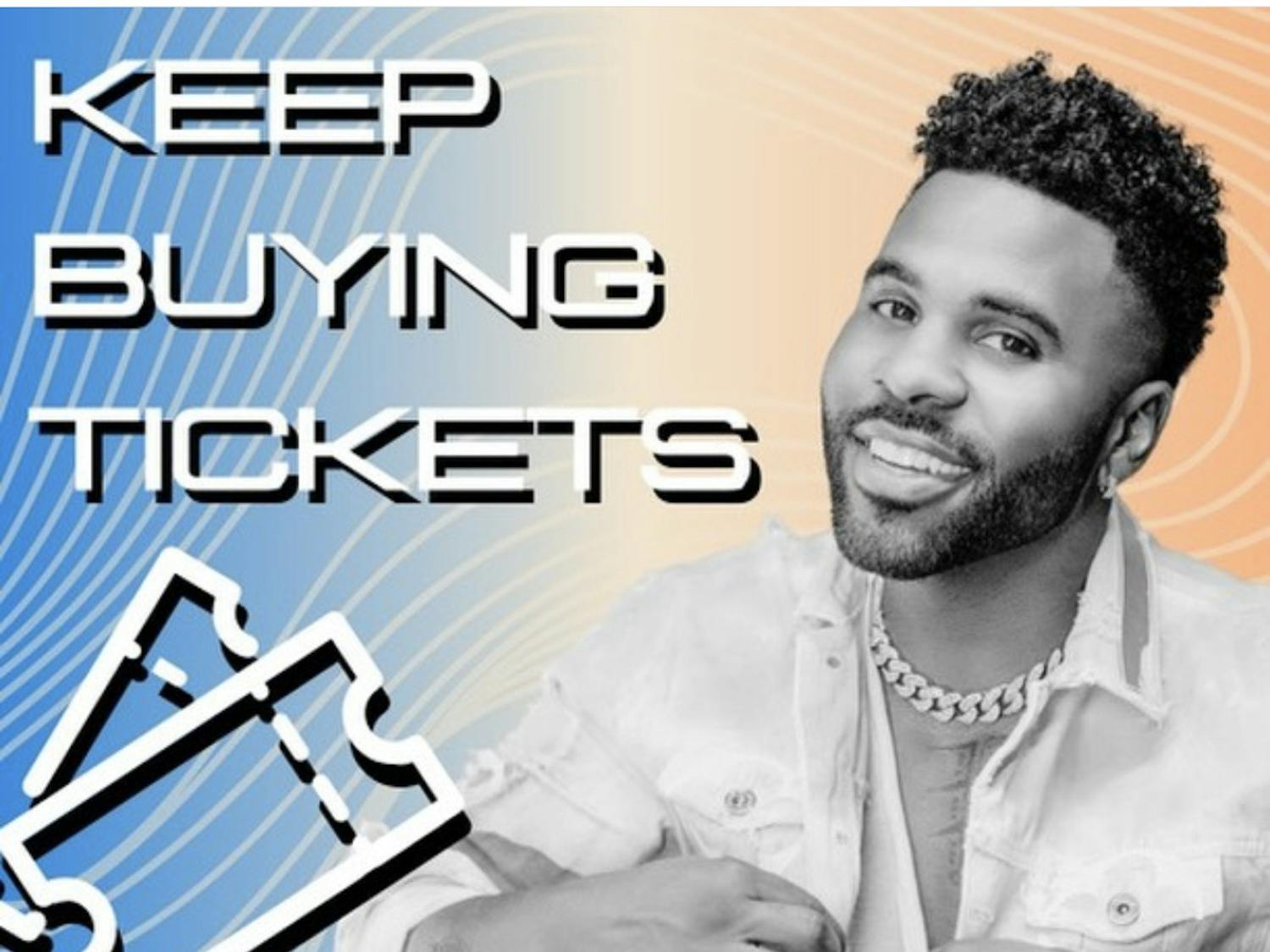 The poster from UF Homecoming Gator Growl announcing that Jason Derulo will be coming to UF.