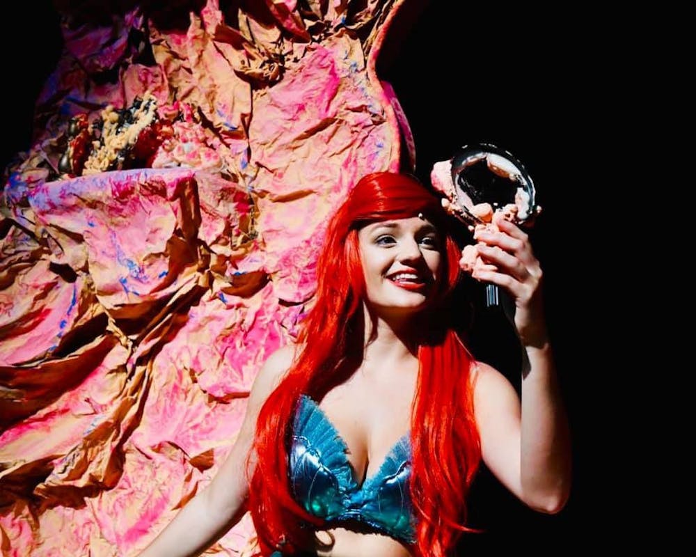 <p dir="ltr"><span>Anna Cappelli, a 21-year-old UF public relations senior, portrayed the role of Ariel.</span></p>
<p><span>&nbsp;</span></p>