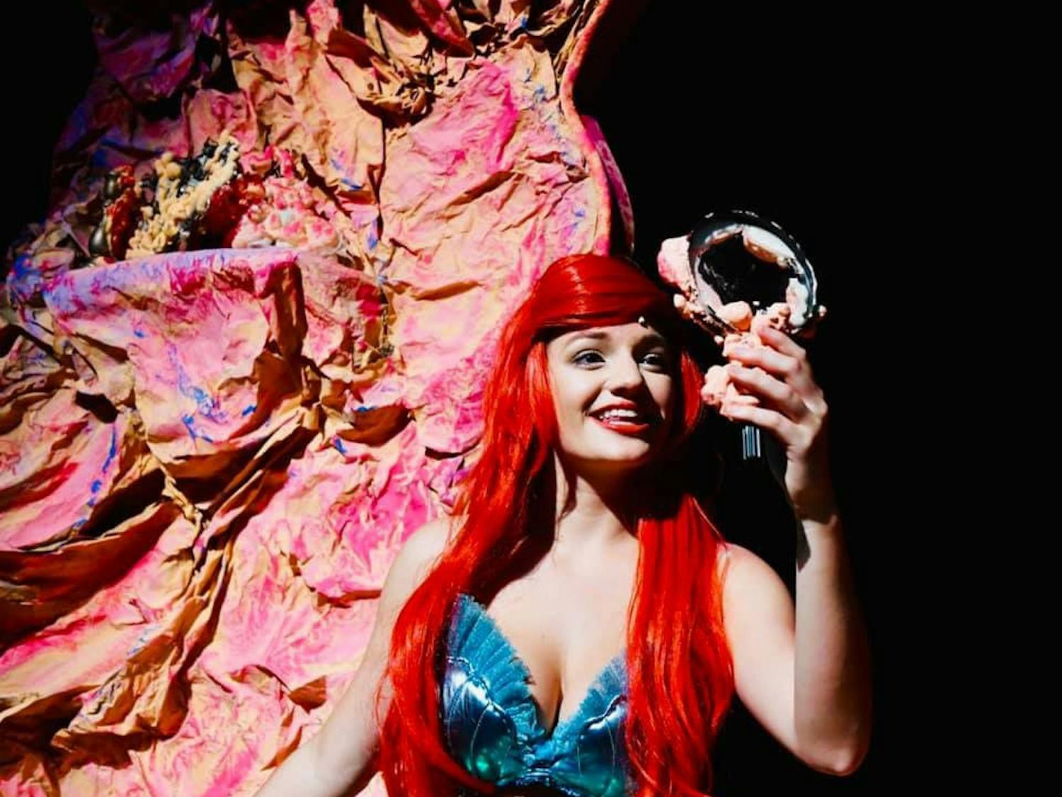 Anna Cappelli, a 21-year-old UF public relations senior, portrayed the role of Ariel.
&nbsp;