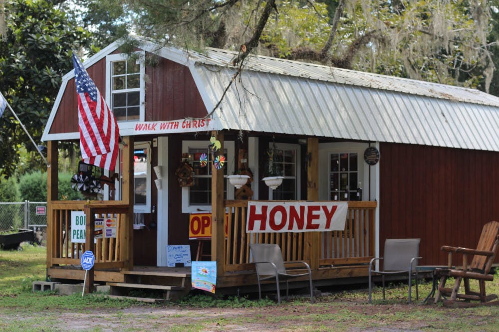 The Amish Store sells vegetables, eggs, Amish noodles, about 20 types of Amish cheese, 50 flavors of jams and jellies, pie fillings and local honey. The owners will close the store in December and sell their wares at Chiefland Farmers Flea Market.
&nbsp;