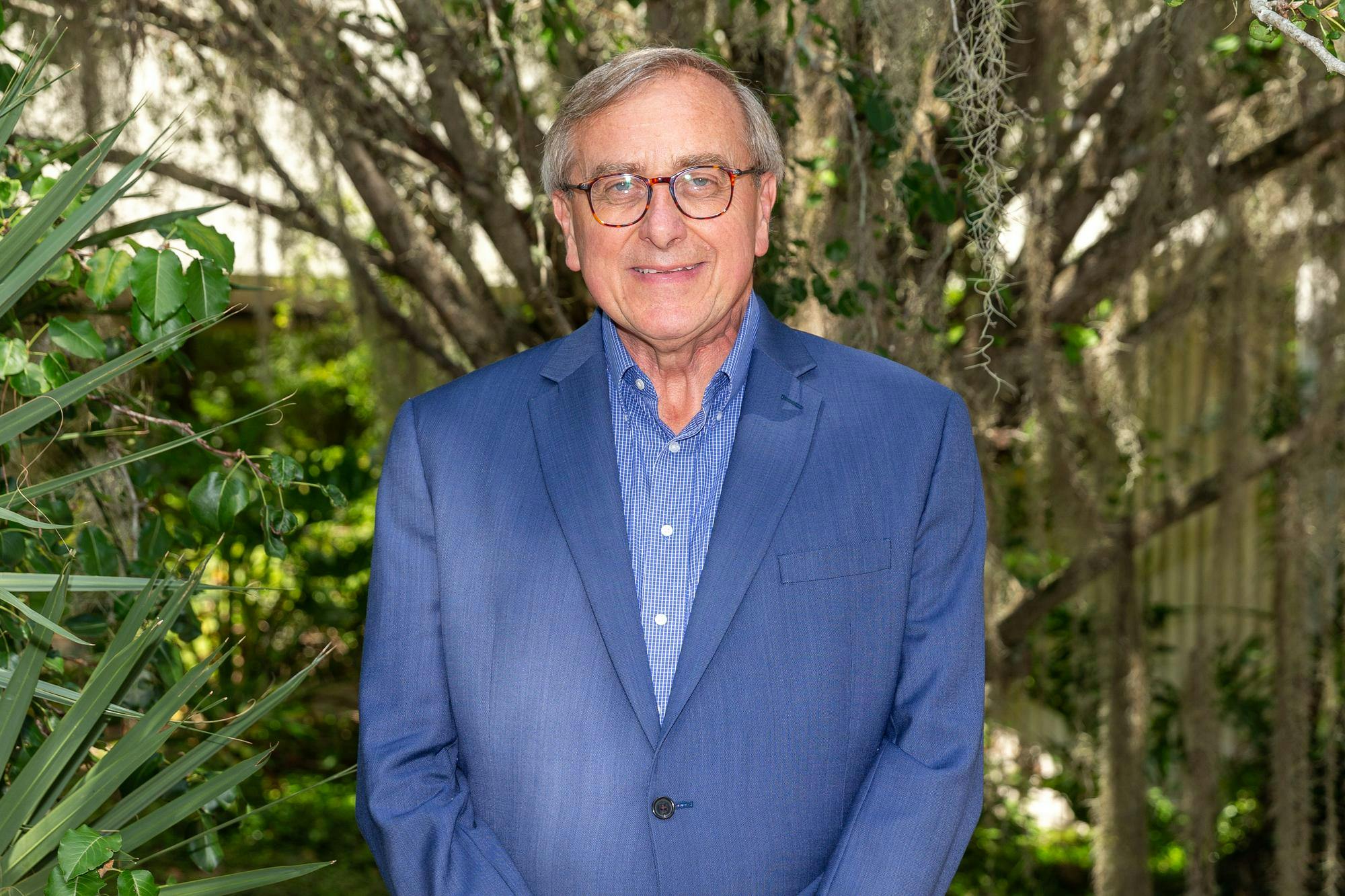 Portrait of Interim University of Florida President Ken Fuchs taken on Tuesday, Aug. 20, 2024.