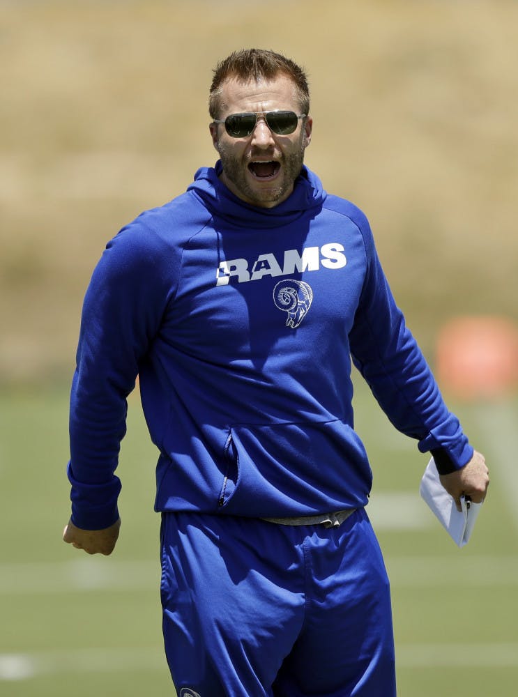 Rams coach Sean McVay led his team to a Super Bowl appearance in just his second season.