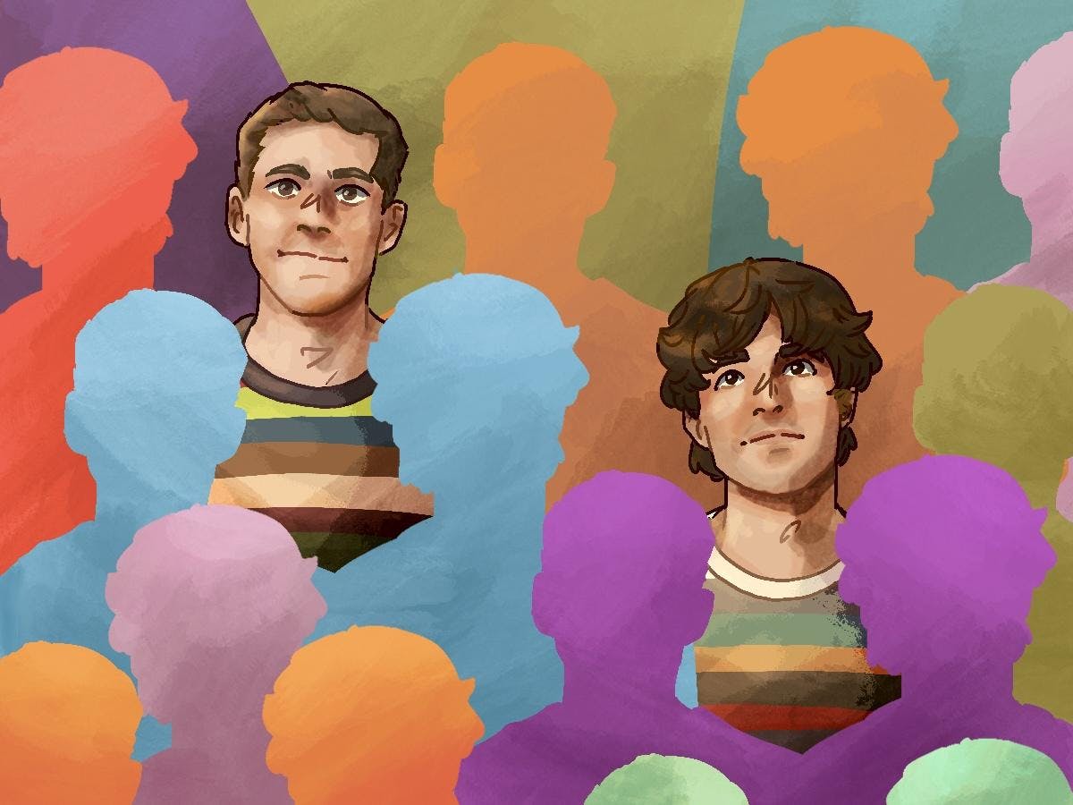 Twinless (2025) is a film by James Sweeney, starring Dylan O’Brien and James Sweeney as the leads.