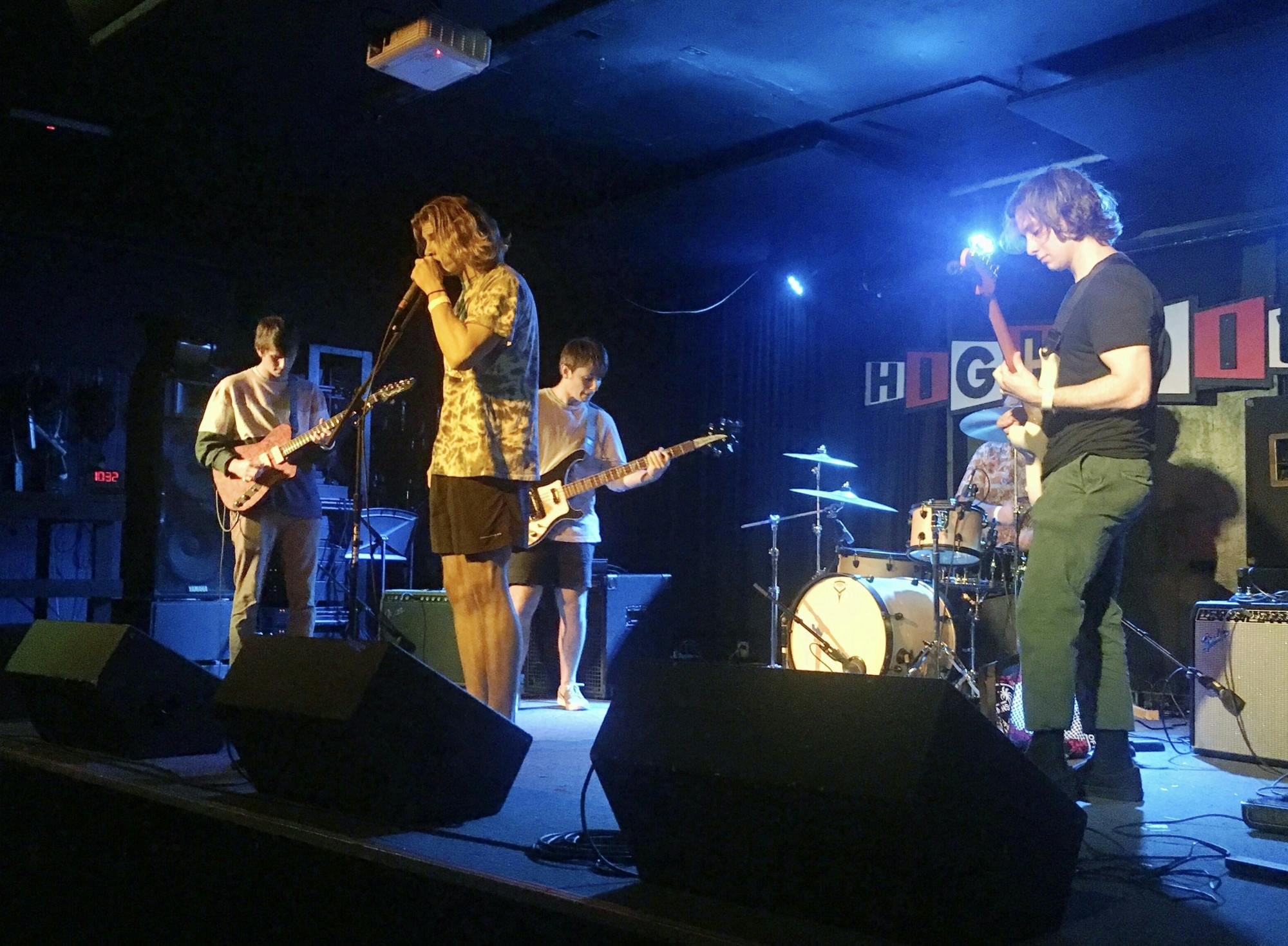 Twin Suns took the High Dive Stage for the first time with a set of covers and original material. 
