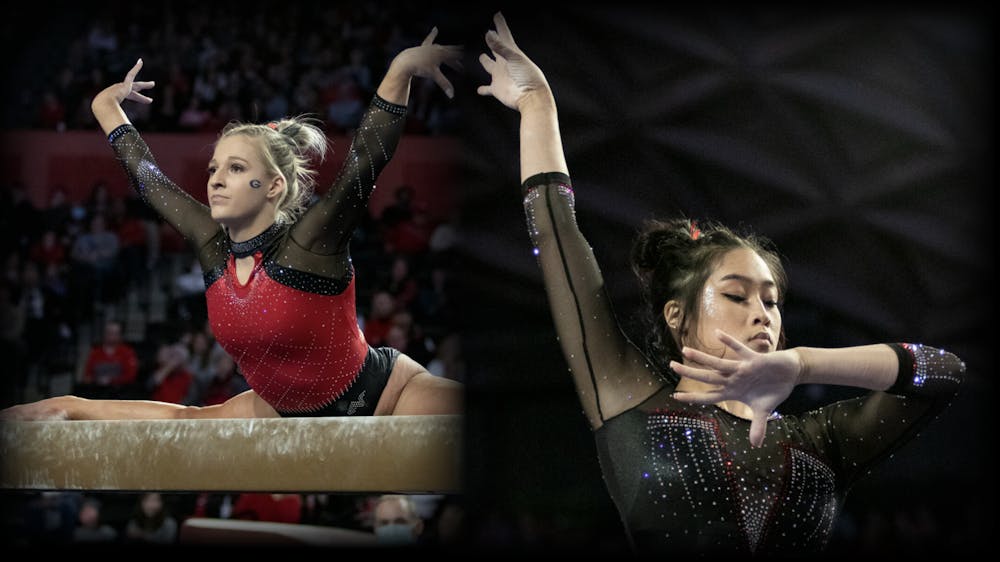 <p>Rachel Baumann (left) and Victoria Nguyen (right) transferred to Florida after previously competing with the Georgia Bulldogs. Photos by Kathryn Skeean — The Red and Black.</p><p><br/></p>