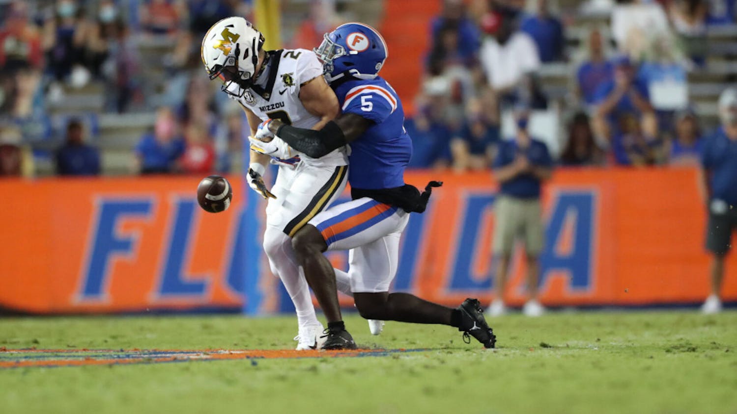 Florida cornerback Kaiir Elam is a presumed star, but the rest of the cornerback group must battle inexperience during the 2021 season. (Photo courtesy of Courtney Culbreath/UAA)